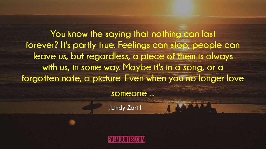Be A Song In Someone S Heart quotes by Lindy Zart