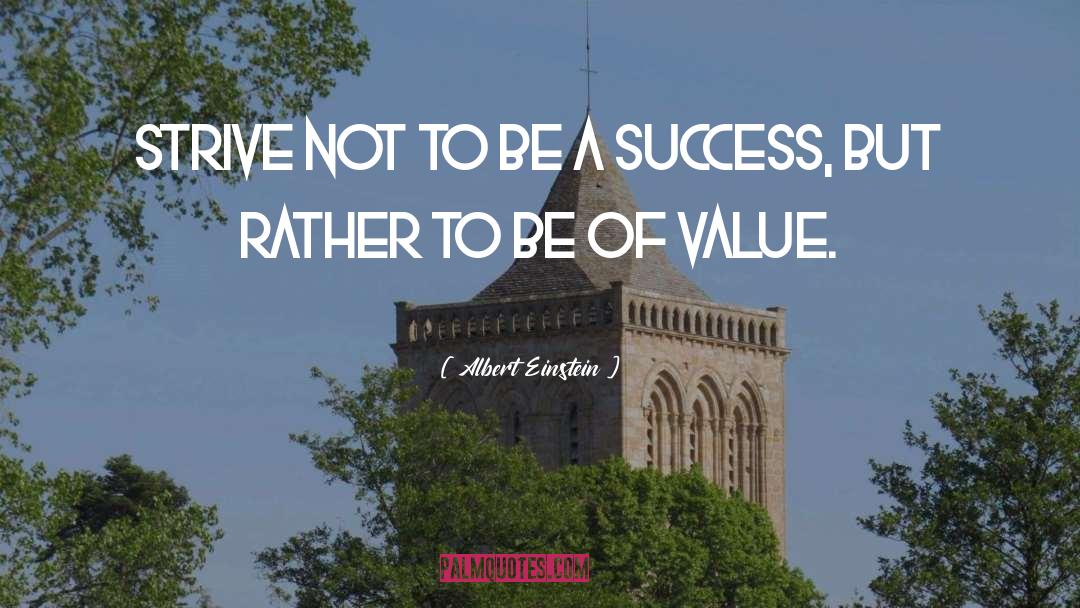 Be A Success quotes by Albert Einstein