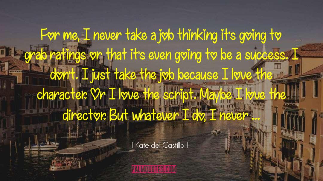 Be A Success quotes by Kate Del Castillo