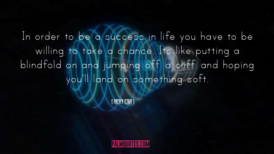 Be A Success quotes by Ricky Star