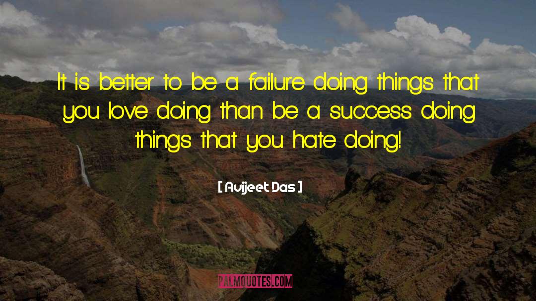 Be A Success quotes by Avijeet Das