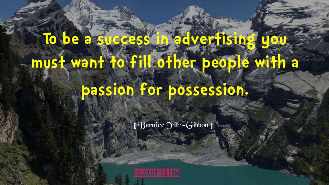 Be A Success quotes by Bernice Fitz-Gibbon