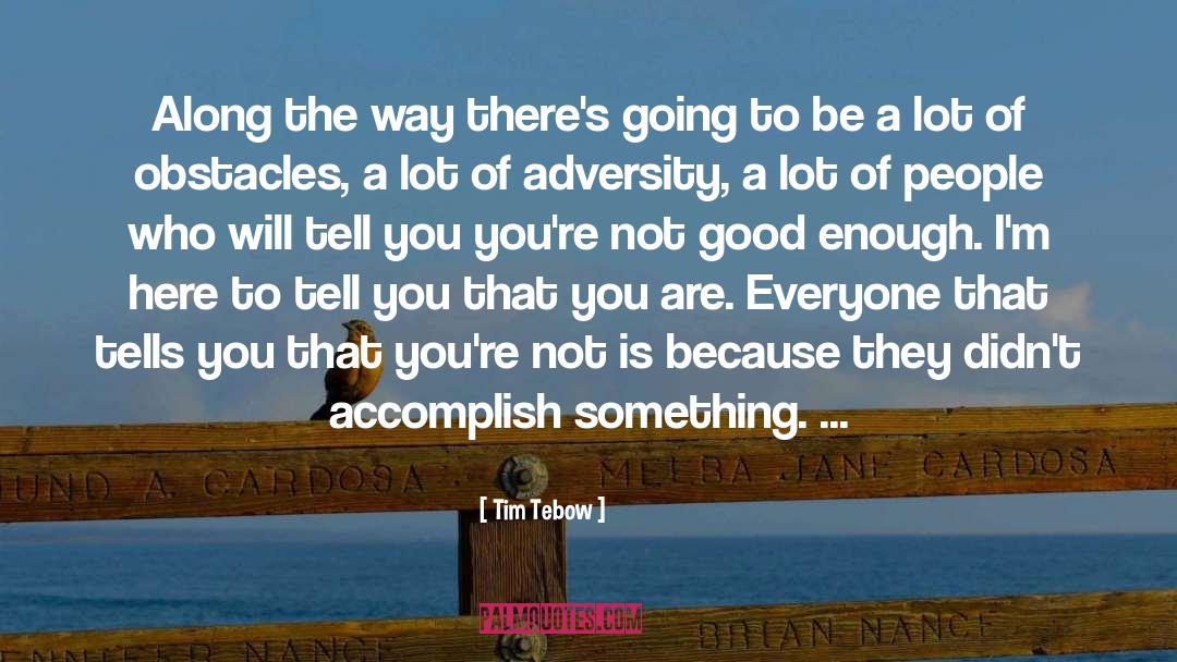 Be A Voice quotes by Tim Tebow