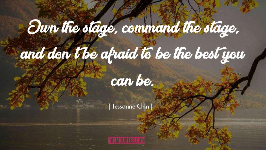 Be Afraid quotes by Tessanne Chin