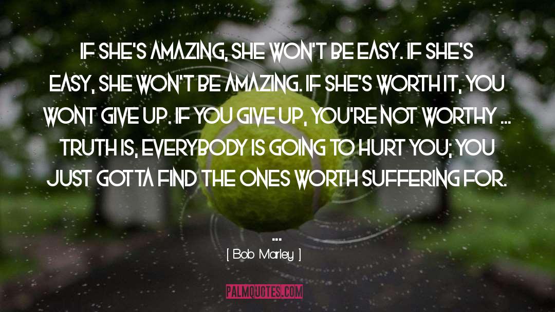 Be Amazing quotes by Bob Marley