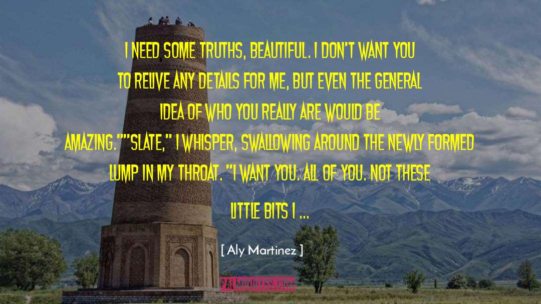 Be Amazing quotes by Aly Martinez