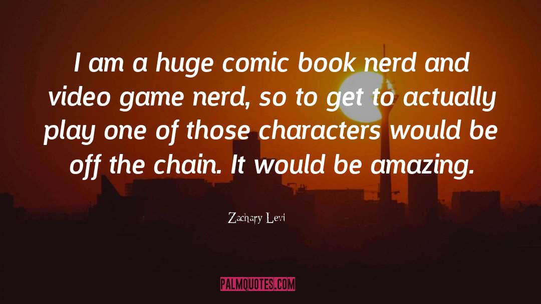 Be Amazing quotes by Zachary Levi