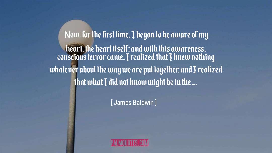 Be Aware quotes by James Baldwin
