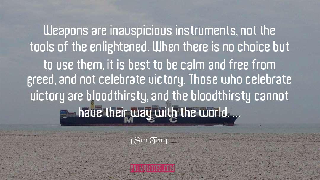 Be Calm quotes by Sun Tzu