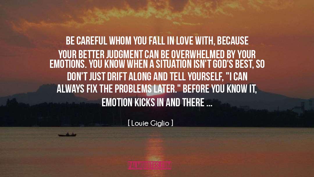 Be Careful With People quotes by Louie Giglio
