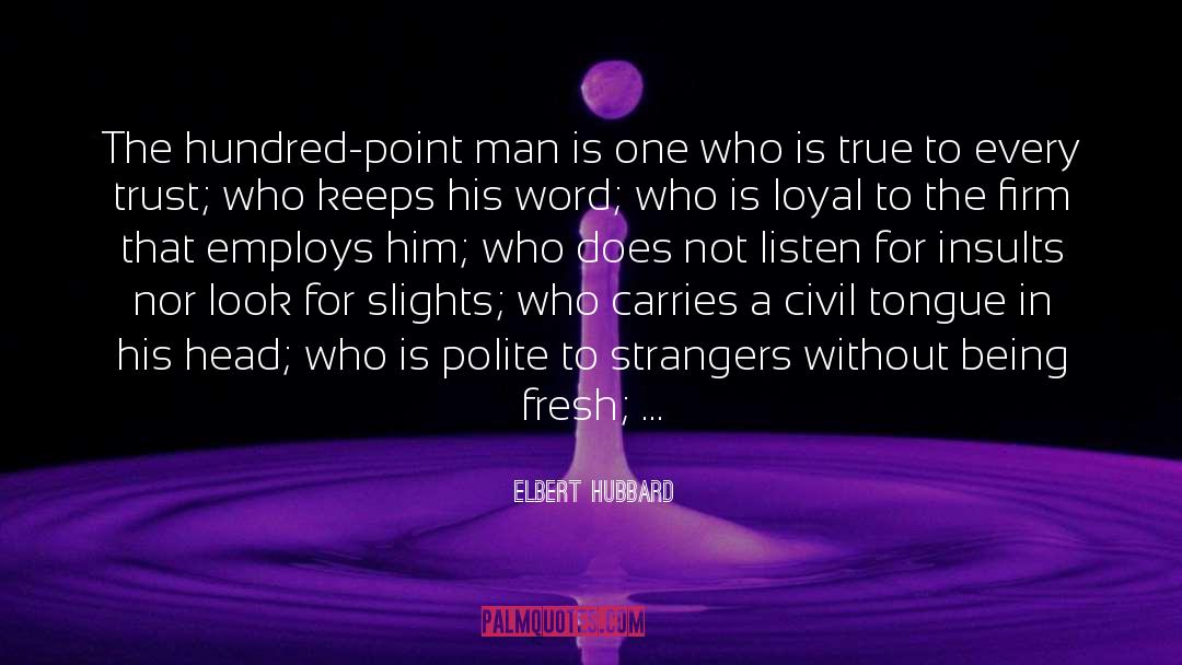 Be Cautious quotes by Elbert Hubbard