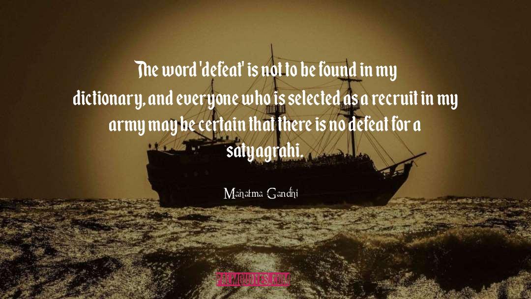 Be Certain quotes by Mahatma Gandhi
