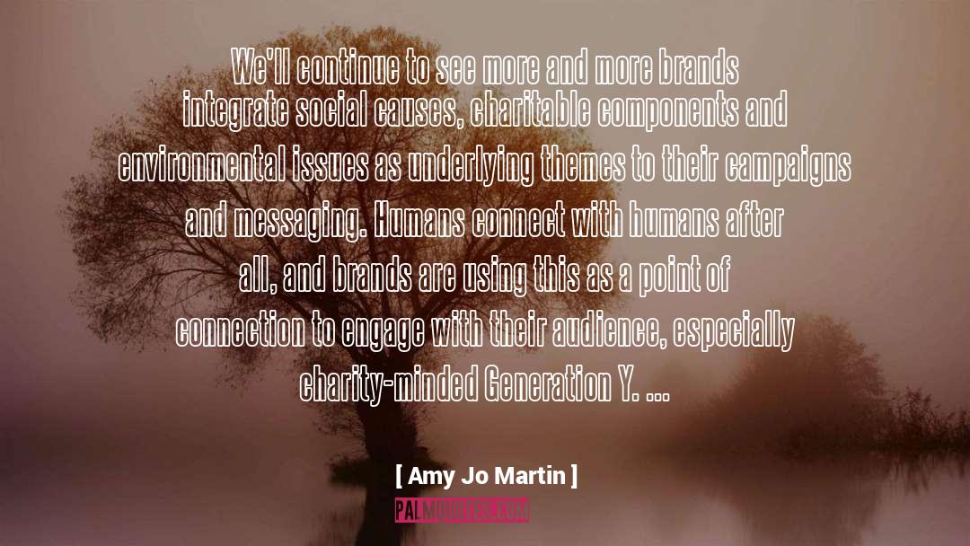 Be Charitable quotes by Amy Jo Martin