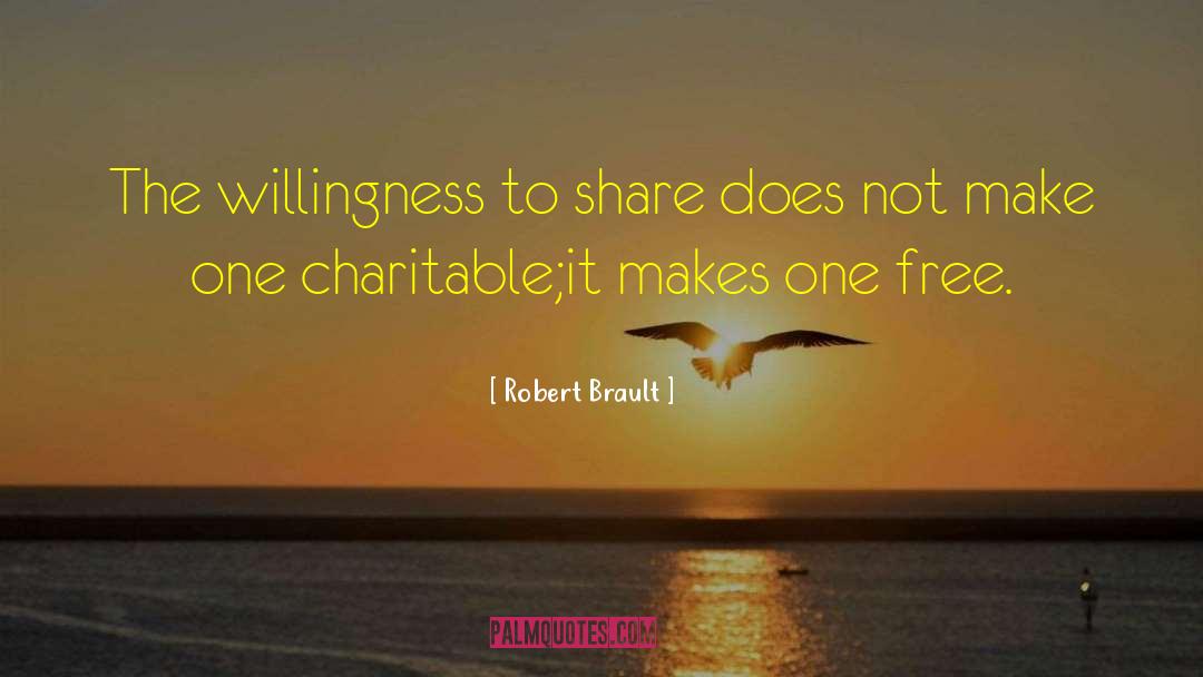 Be Charitable quotes by Robert Brault