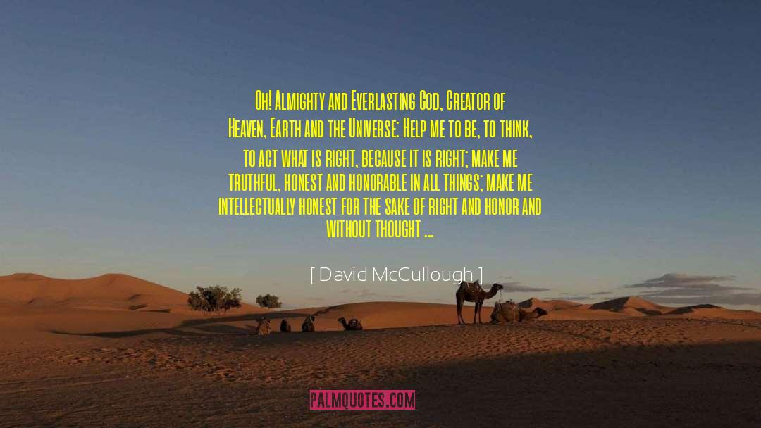 Be Charitable quotes by David McCullough