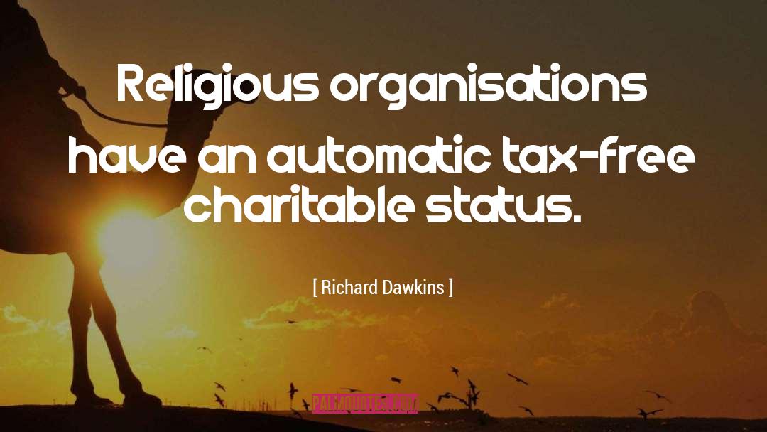 Be Charitable quotes by Richard Dawkins