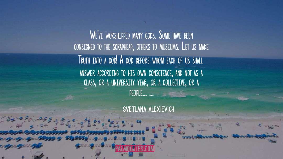 Be Charitable quotes by Svetlana Alexievich