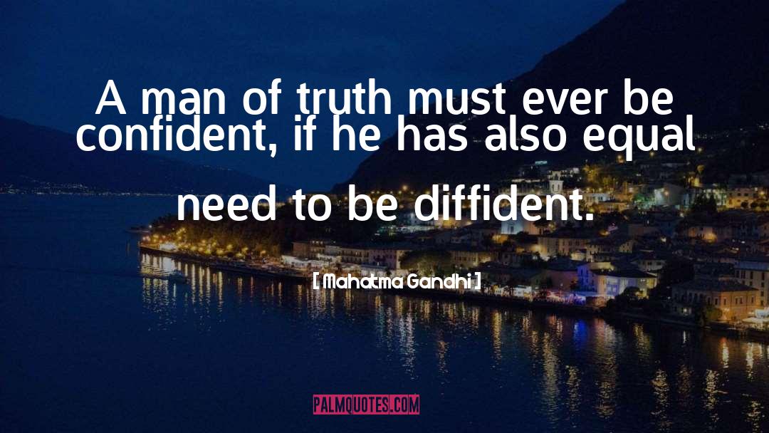 Be Confident quotes by Mahatma Gandhi