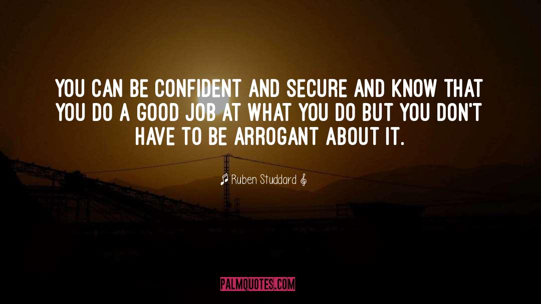 Be Confident quotes by Ruben Studdard