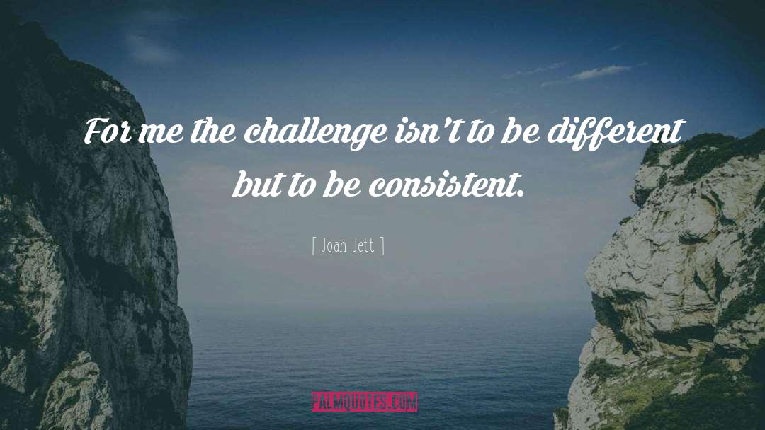 Be Different quotes by Joan Jett