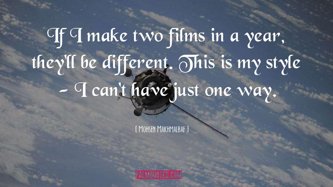 Be Different quotes by Mohsen Makhmalbaf