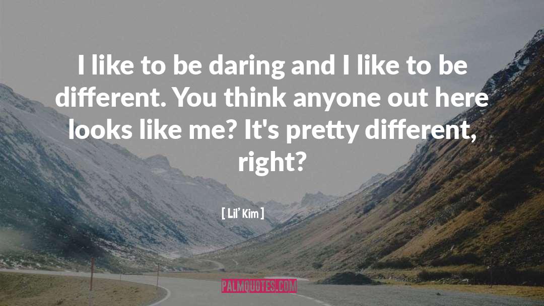 Be Different quotes by Lil' Kim