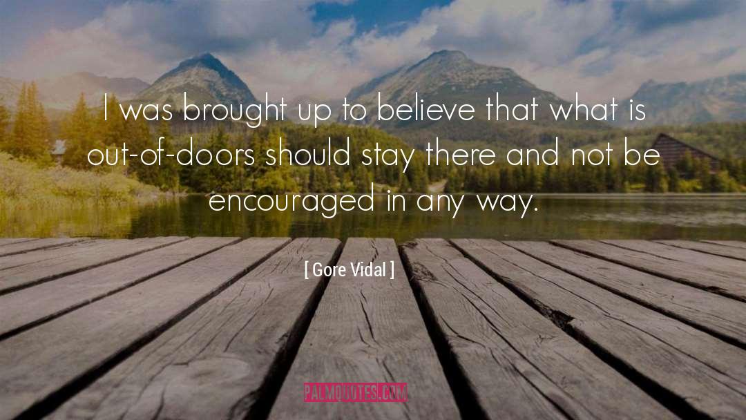 Be Encouraged quotes by Gore Vidal