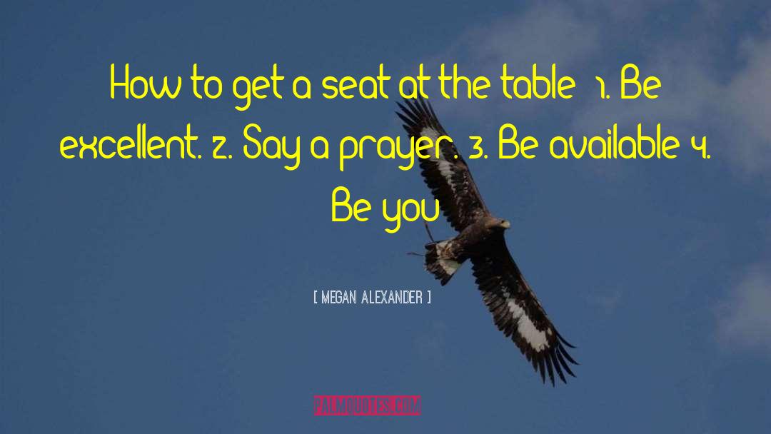 Be Excellent quotes by Megan Alexander