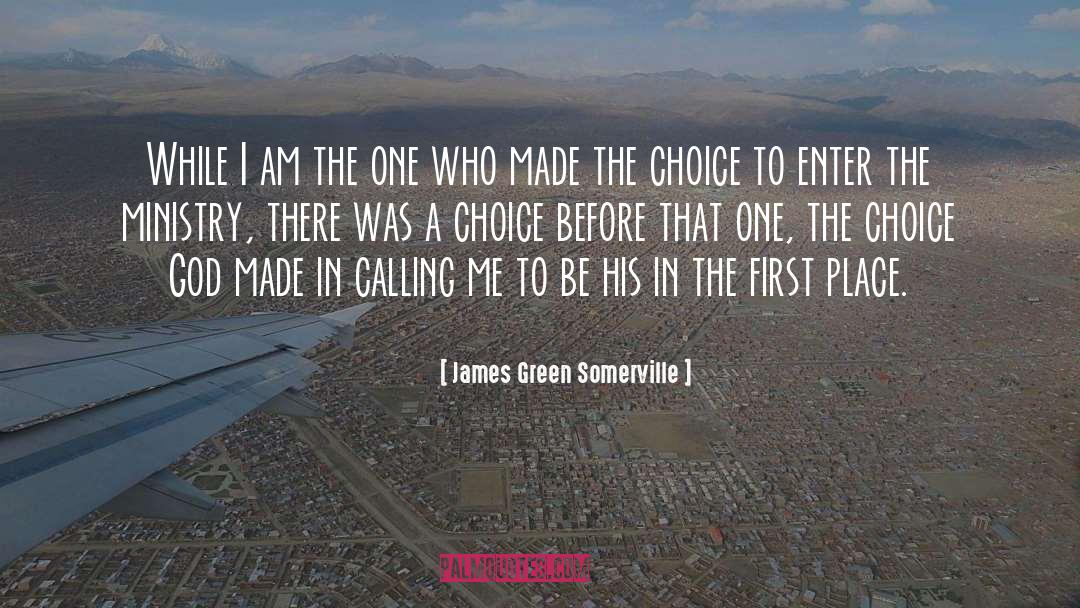 Be First Rate quotes by James Green Somerville