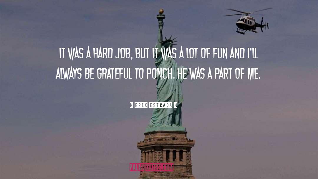 Be Grateful quotes by Erik Estrada