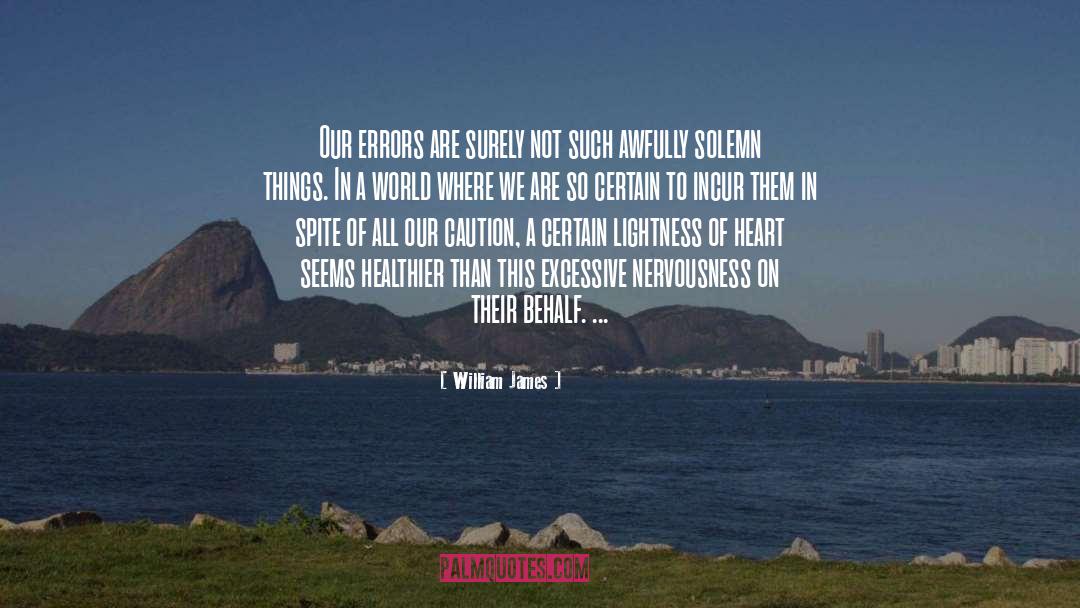 Be Healthier quotes by William James