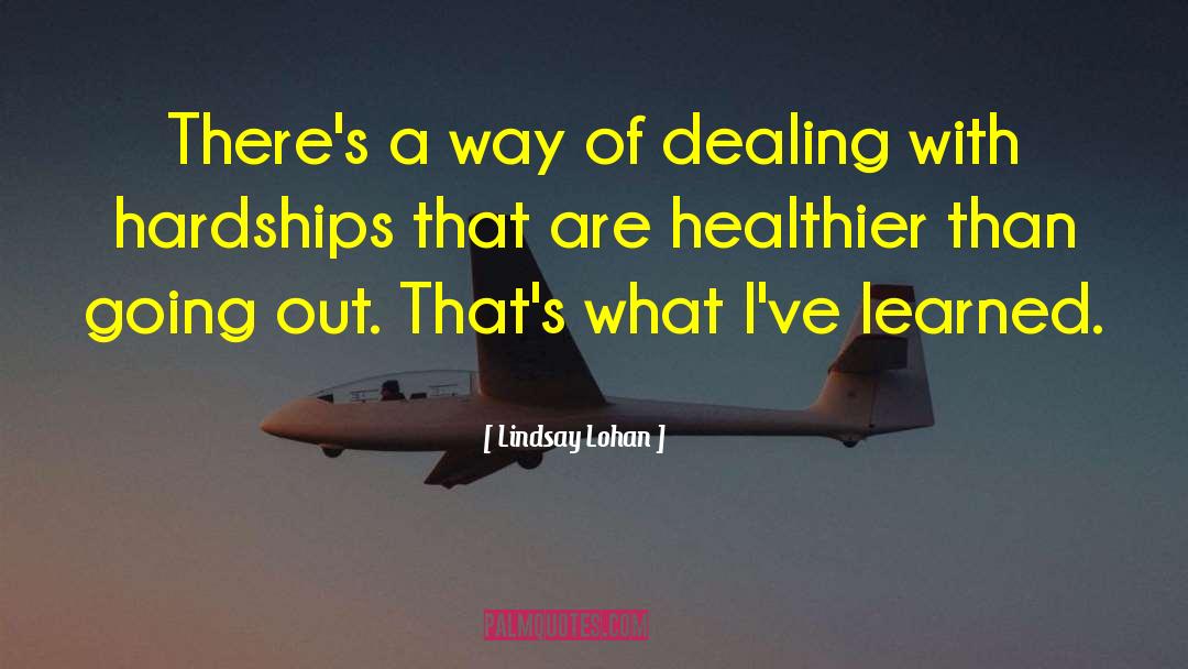 Be Healthier quotes by Lindsay Lohan