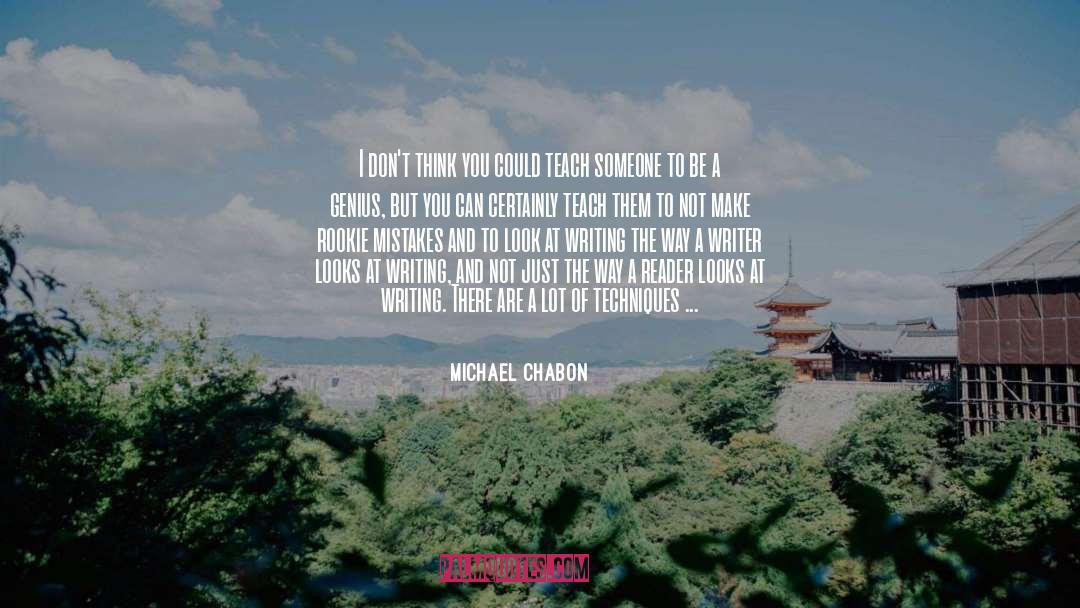 Be Helpful quotes by Michael Chabon