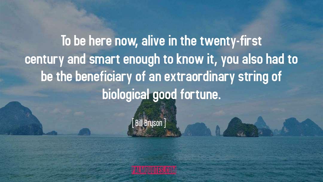 Be Here Now quotes by Bill Bryson