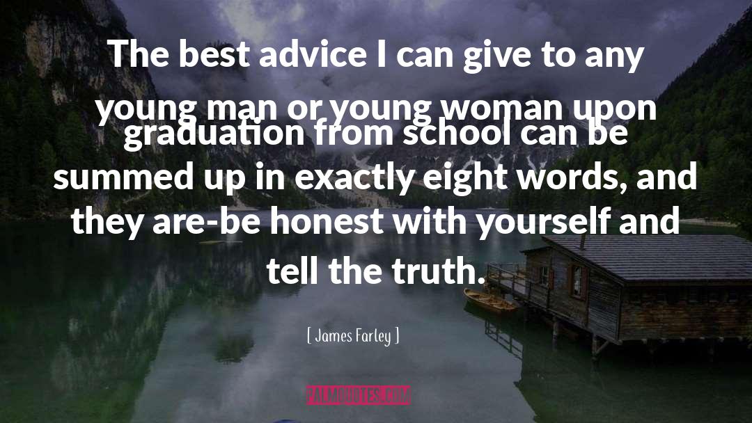 Be Honest With Yourself quotes by James Farley