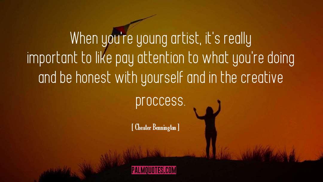 Be Honest With Yourself quotes by Chester Bennington