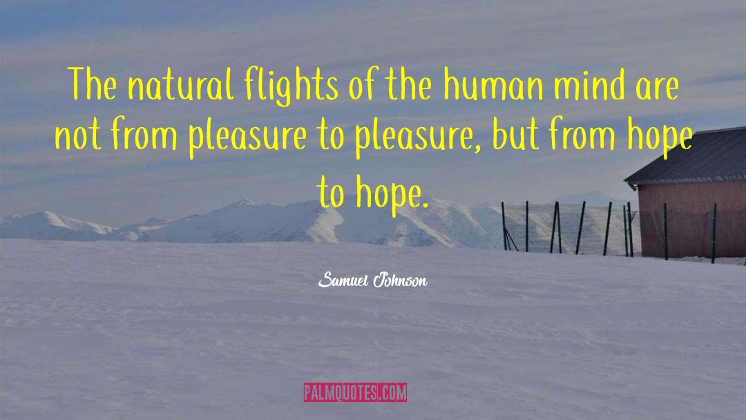 Be Hopeful quotes by Samuel Johnson