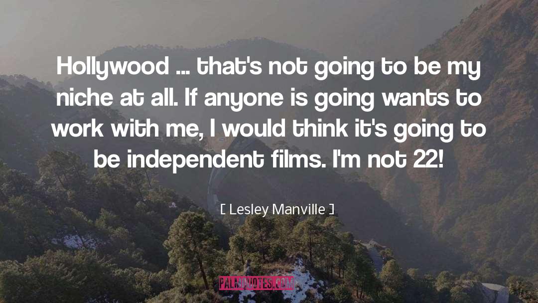 Be Independent quotes by Lesley Manville