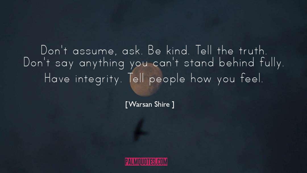 Be Kind quotes by Warsan Shire