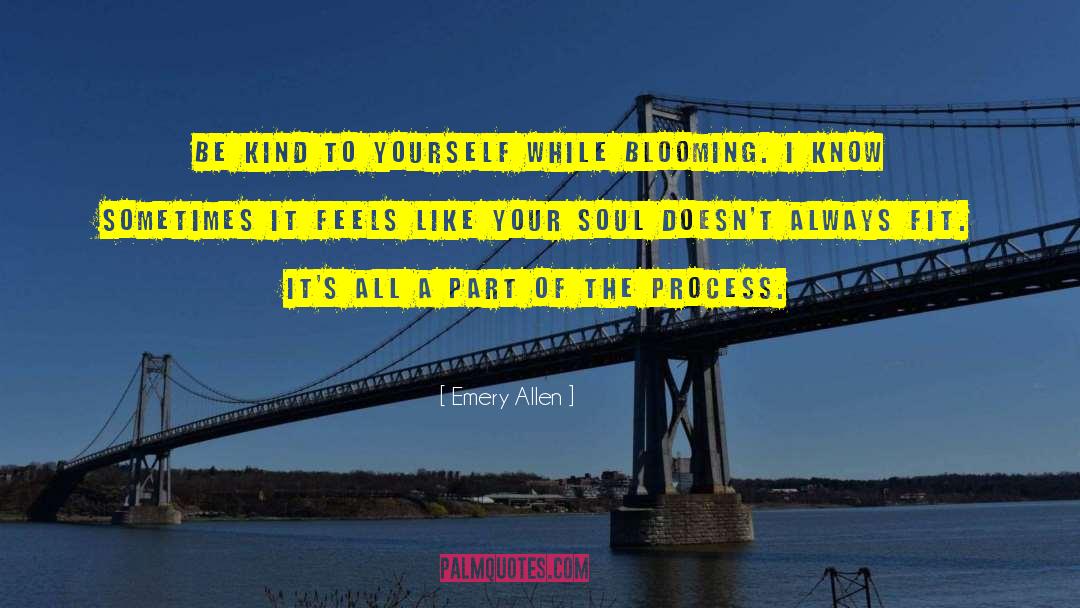 Be Kind To Yourself quotes by Emery Allen