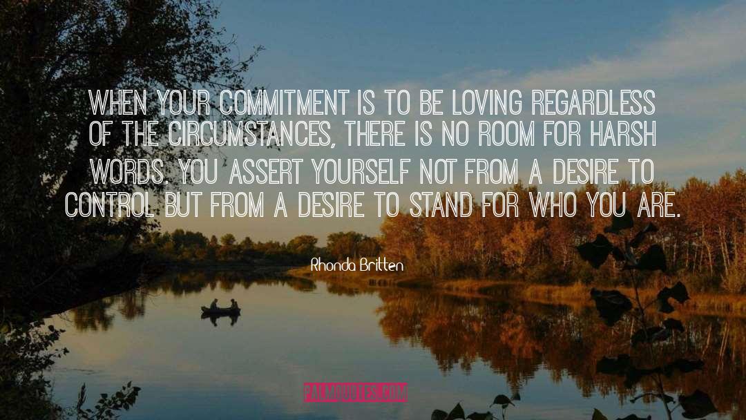 Be Loving quotes by Rhonda Britten