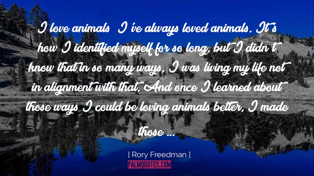 Be Loving quotes by Rory Freedman