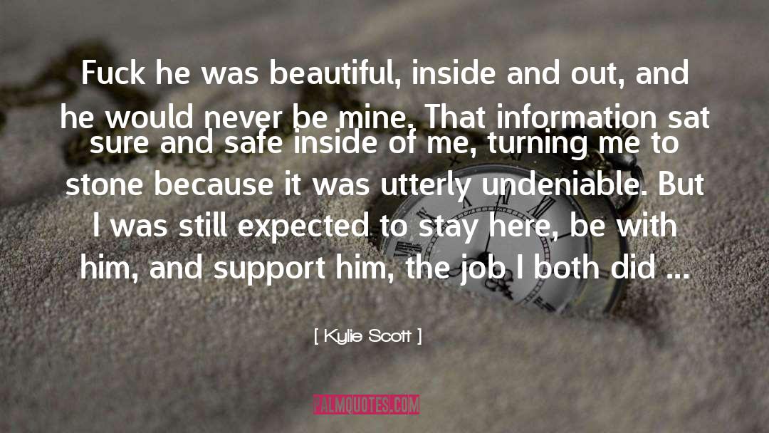 Be Mine quotes by Kylie Scott