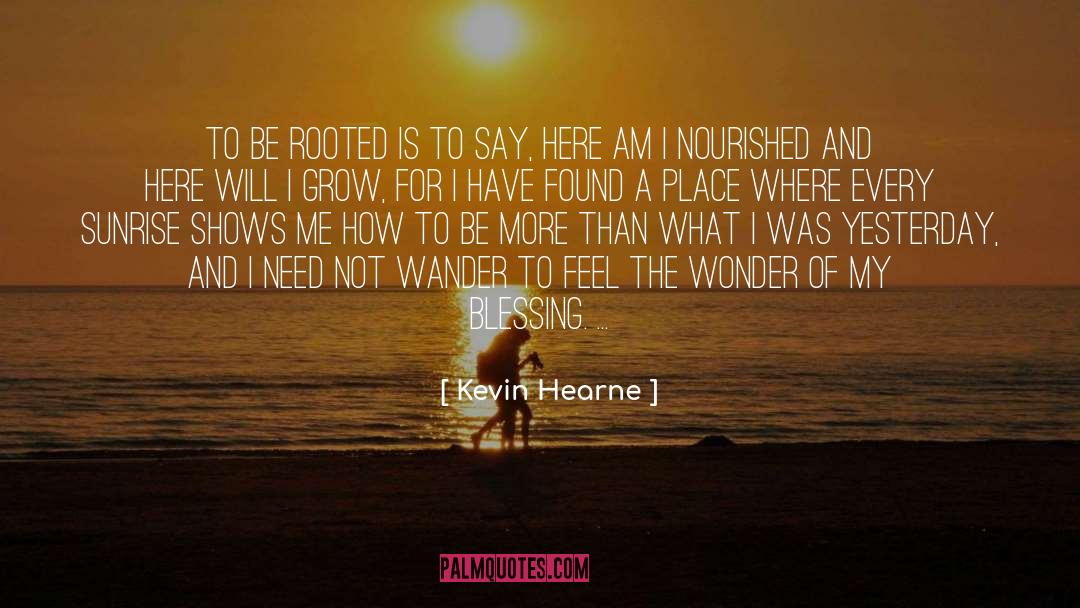 Be More quotes by Kevin Hearne