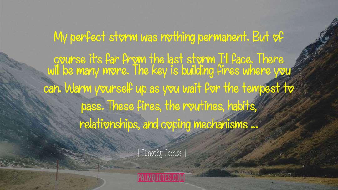 Be My Perfect Ending quotes by Timothy Ferriss
