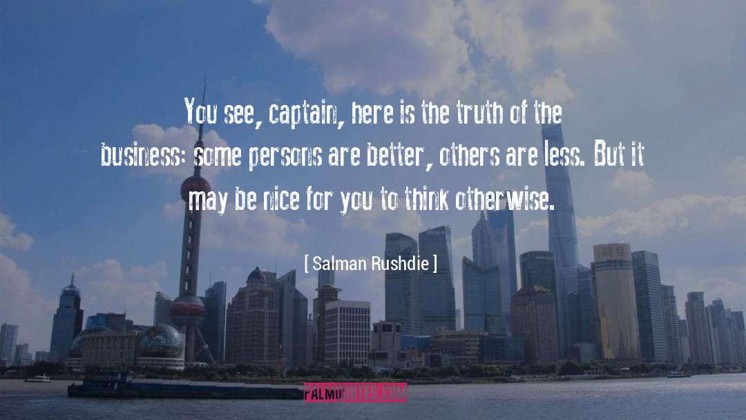 Be Nice quotes by Salman Rushdie