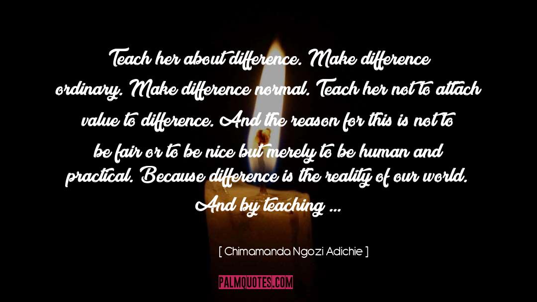 Be Nice quotes by Chimamanda Ngozi Adichie