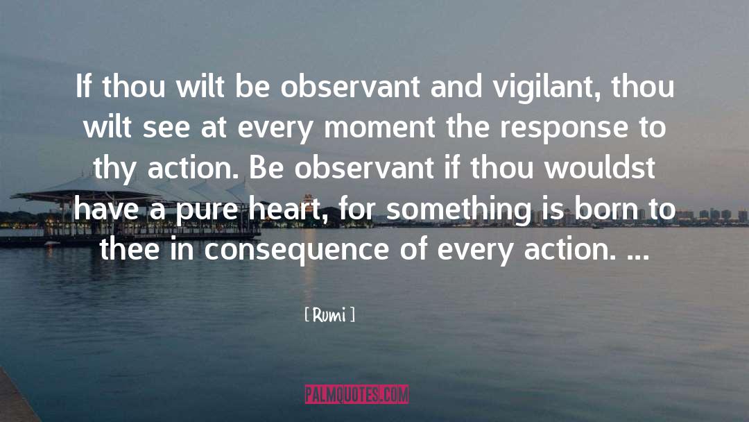 Be Observant quotes by Rumi
