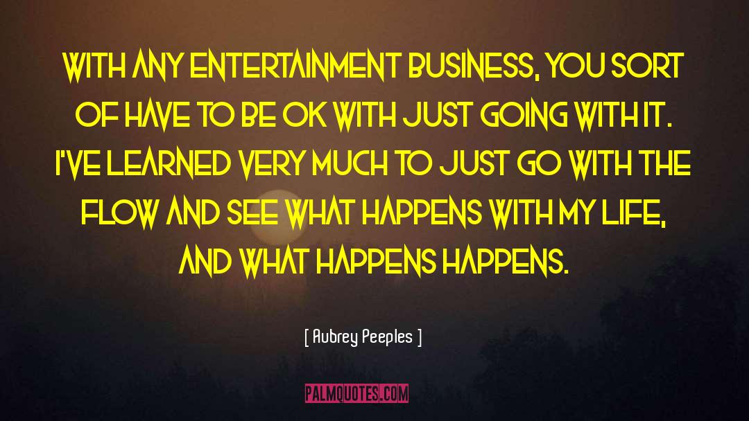 Be Ok quotes by Aubrey Peeples