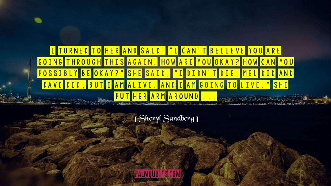 Be Okay quotes by Sheryl Sandberg